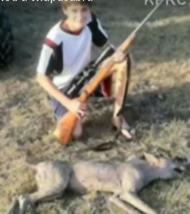 Carter Pope Ragazzo ha ucciso un Chupacabra a 13 anni