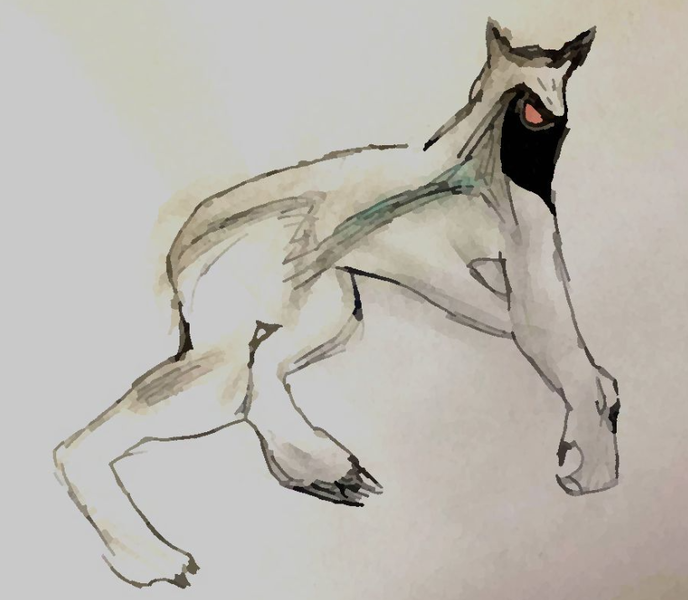 Skinwalker creature della notte del folklore americano