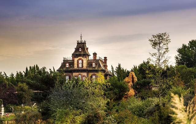 I fantasmi del parco divertimenti Disneyland a Parigi