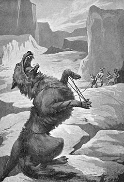 Fenrir lupo gigante della mitologia nordica